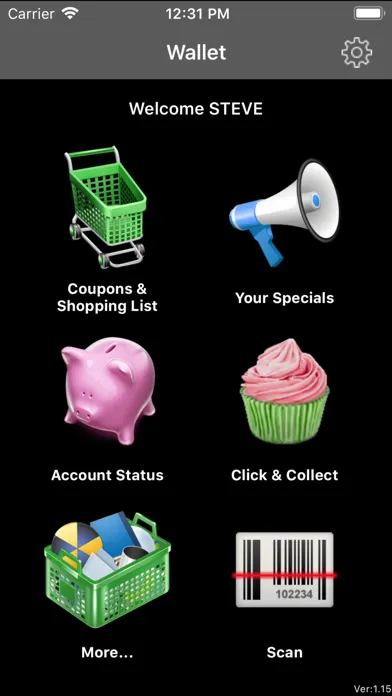 Captures d'écran de Midax Wallet