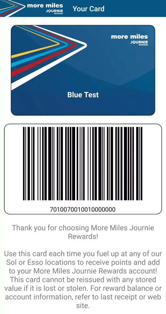 More Miles Journie Rewards Screenshots