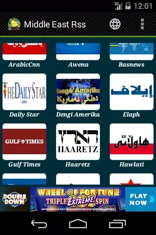 Middle East Rss Screenshots