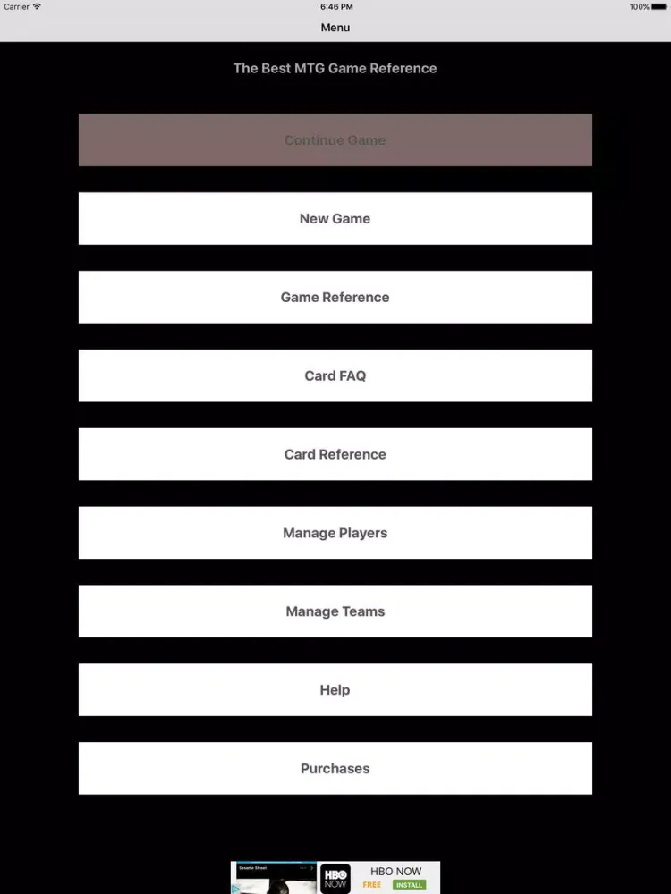 Скриншоты MTG Companion iPad 