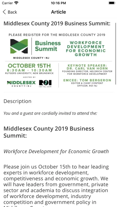 My Middlesex County应用截图