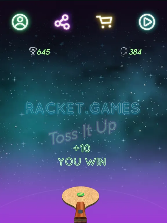 Racket.games iPad 스크린샷
