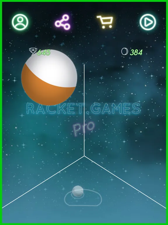 Racket.games iPad 스크린샷