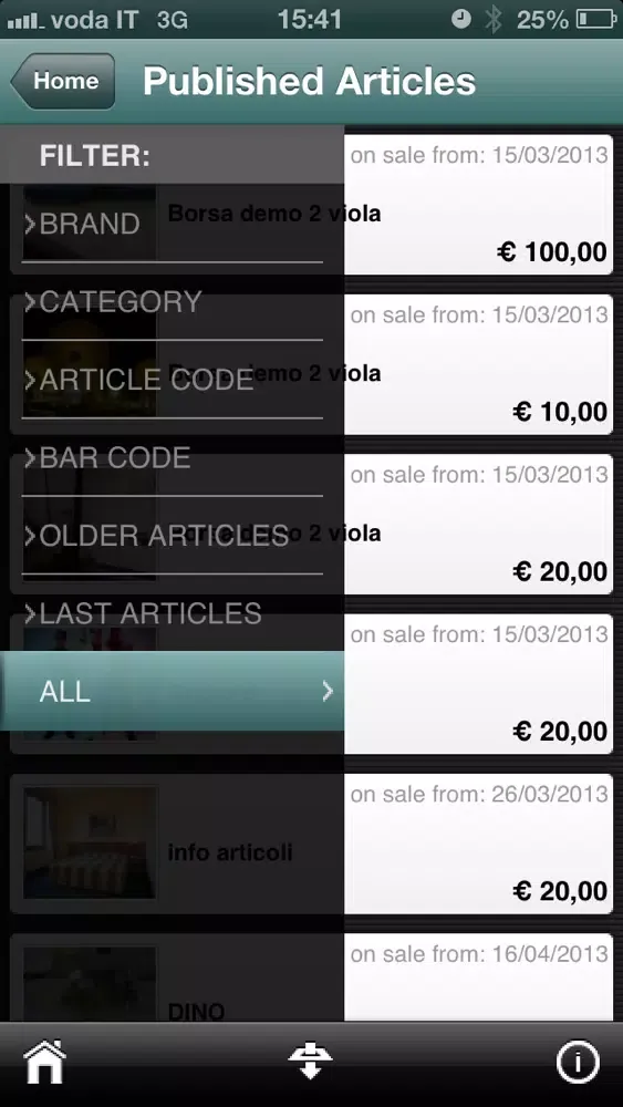 Capturas de tela do ShopLIVE