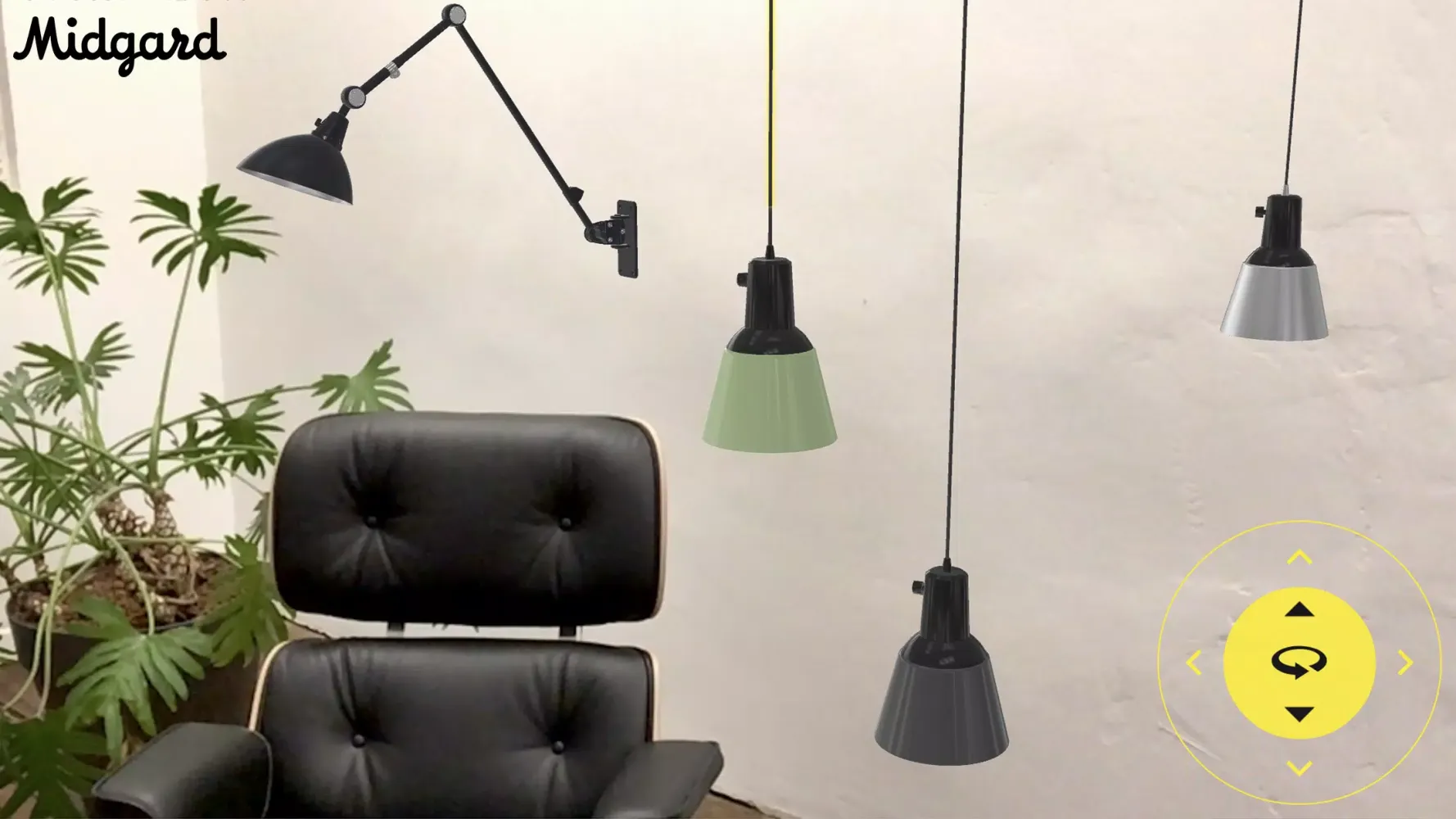 Midgard Lamps AR Screenshots