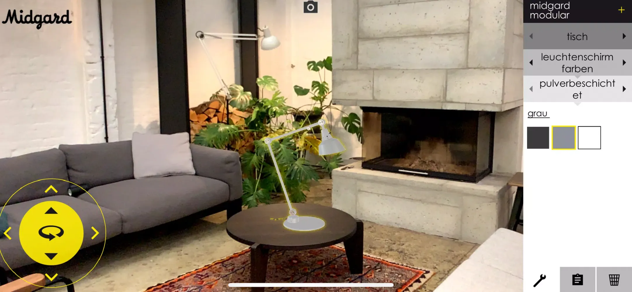 Midgard Lamps AR Screenshots
