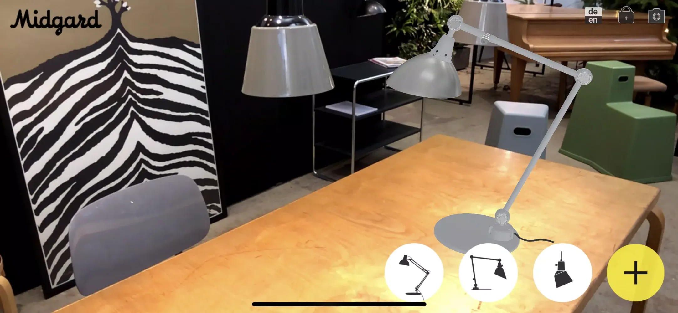 Midgard Lamps AR Screenshots