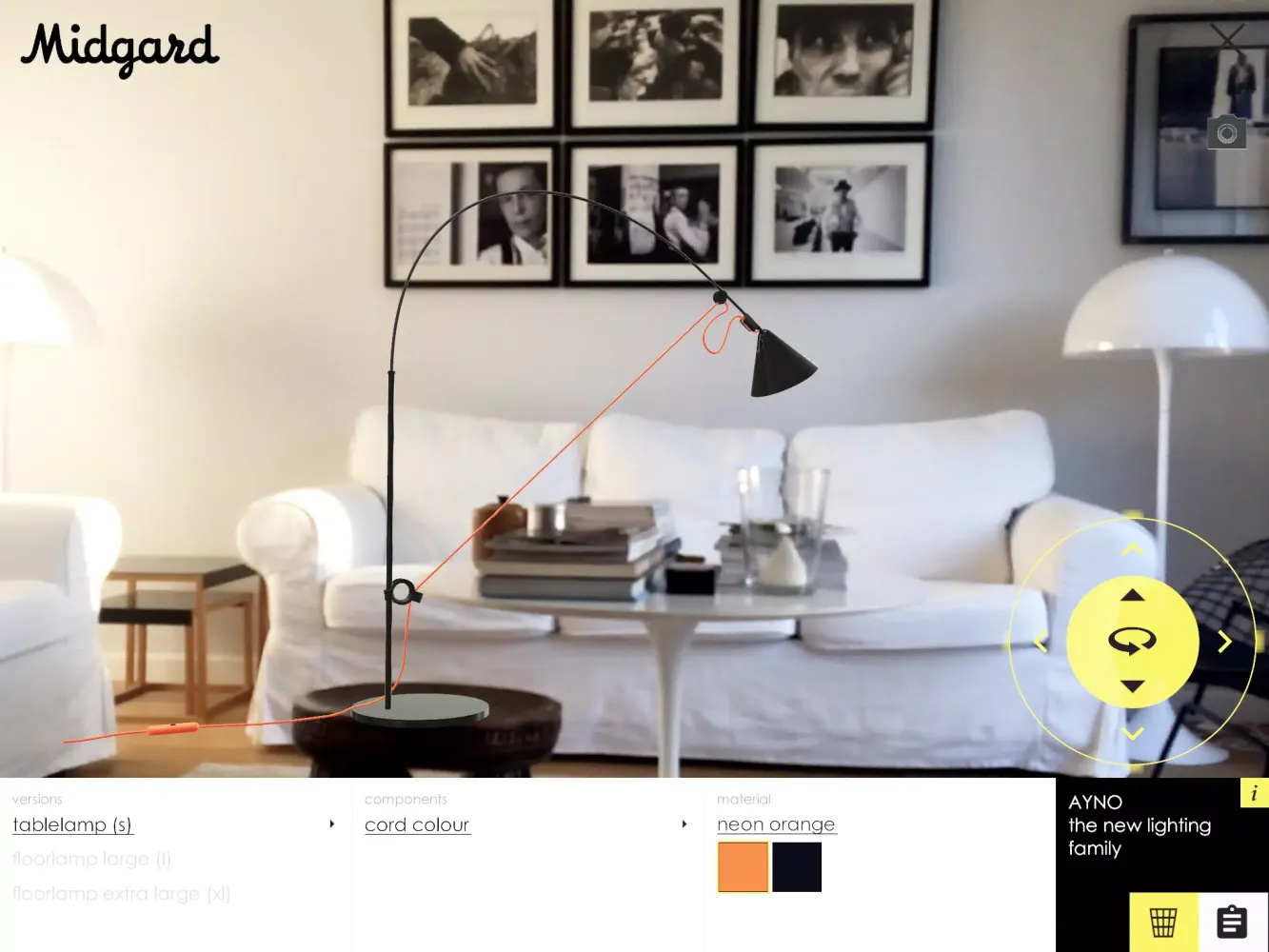 Midgard Lamps AR Screenshots