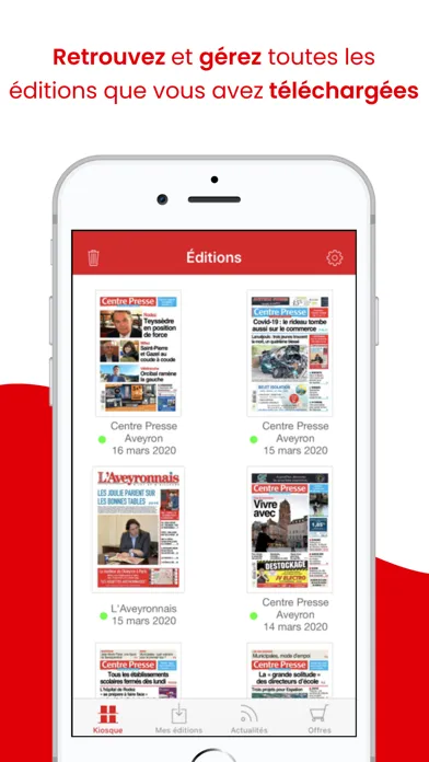 Centre Presse Le Journal Screenshots