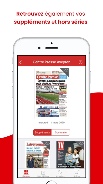 Centre Presse Le Journal Screenshots
