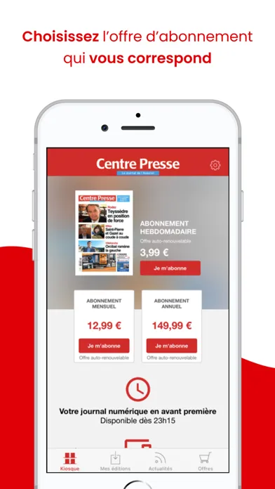 Centre Presse Le Journal Screenshots