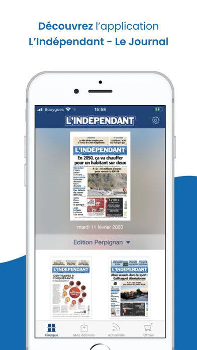 L'Indépendant Le Journal سکرین شاٹس