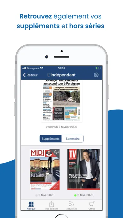 L'Indépendant Le Journal سکرین شاٹس