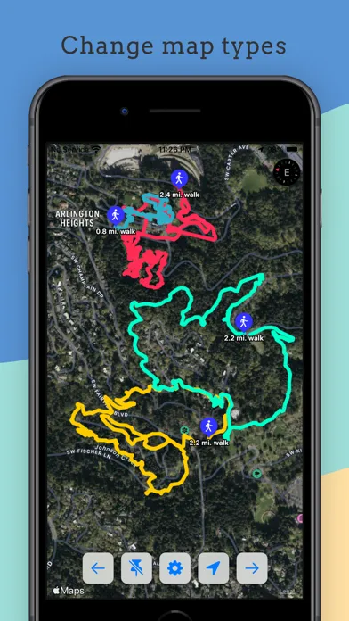 Pathy: Your workout routes Screenshots