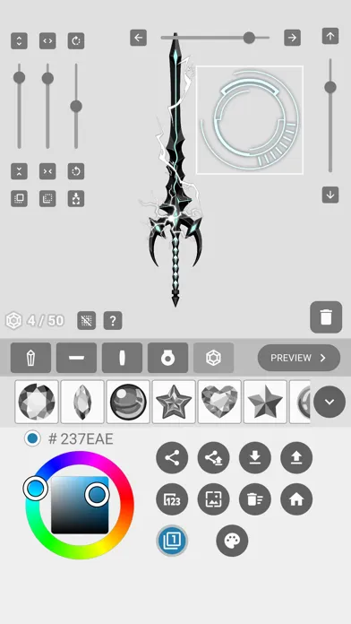 Captures d'écran de sword maker : weapon Avatar