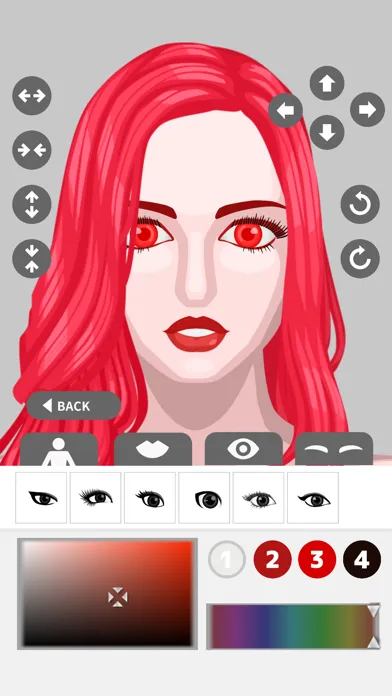 Capturas de tela do Hero Girl Maker