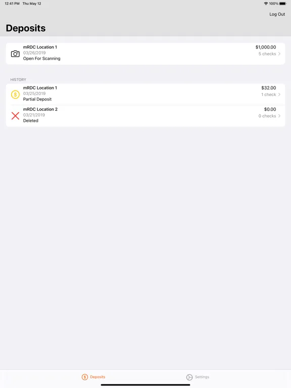 Midland Pro RDC iPad  स्क्रीनशॉट