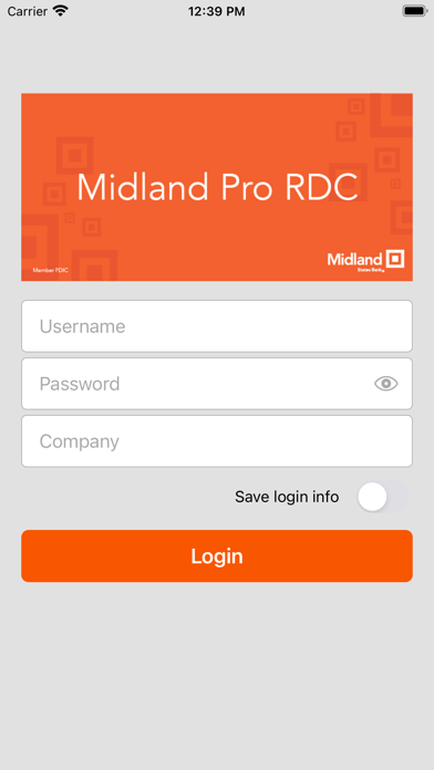 Capturas de tela do Midland Pro RDC