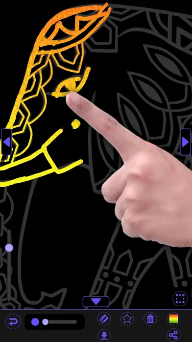 Capturas de pantalla de Scratch Art Bord : Healing