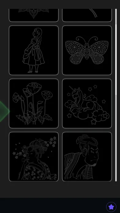 Capturas de pantalla de Scratch Art Bord : Healing