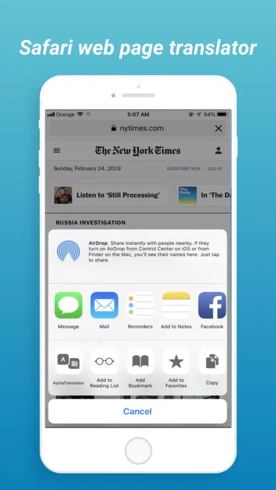تصاویر Alpha Translator - Lifestyle