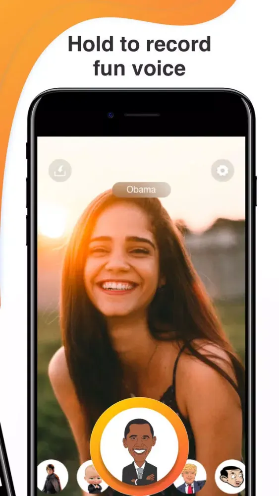 CelebryVoice - Voice Changer स्क्रीनशॉट