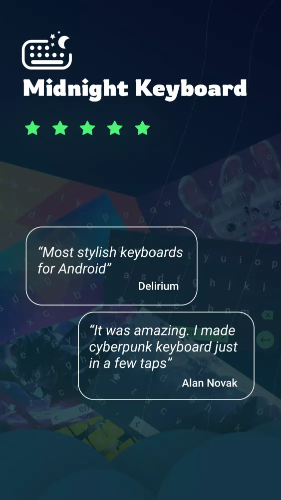 Midnight Keyboard应用截图