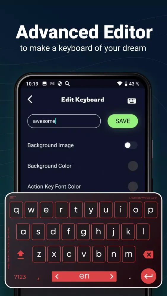 Midnight Keyboard应用截图