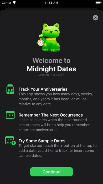 Capturas de tela do Midnight Dates