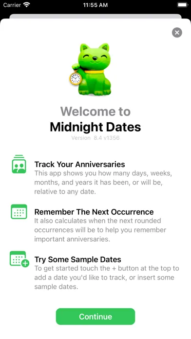 Capturas de tela do Midnight Dates