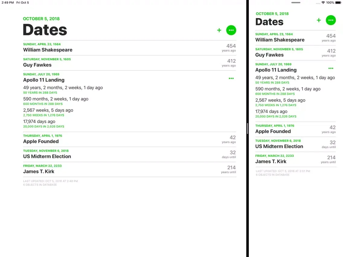 Capturas de tela do Midnight Dates Classic iPad 