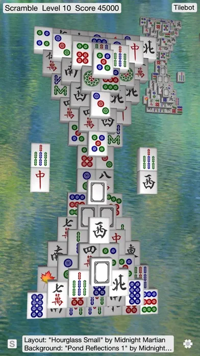 Capturas de tela do Moonlight Mahjong Lite