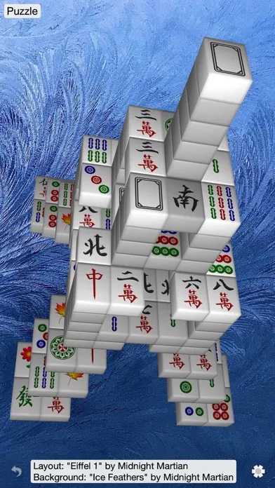 Capturas de tela do Moonlight Mahjong Lite
