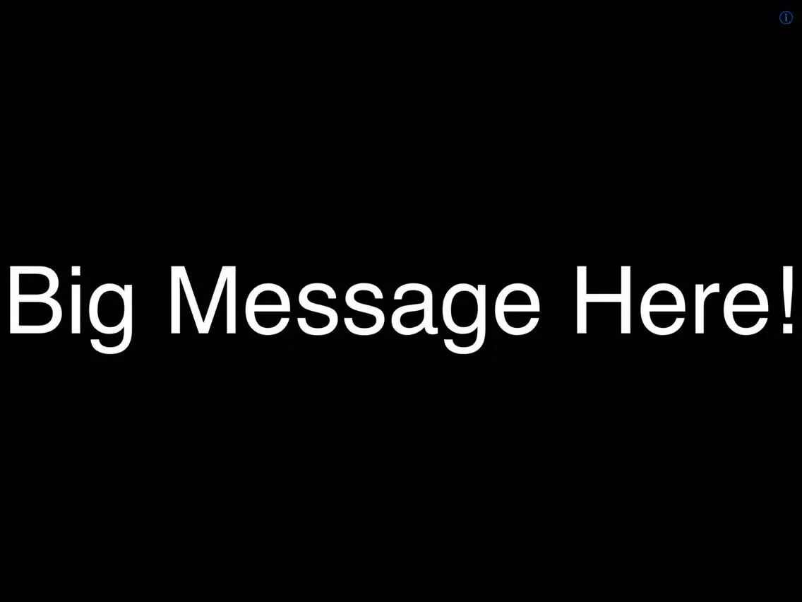 Message Blinker iPad  스크린샷