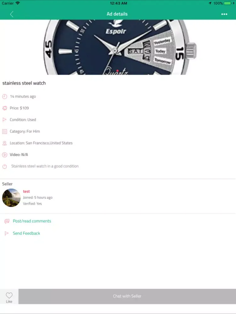 CrocoSale - Buy and Sell iPad  Screenshots