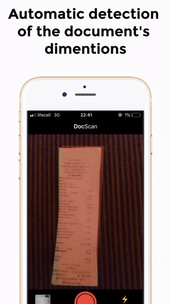 Capturas de tela do Scanny - Document Reader