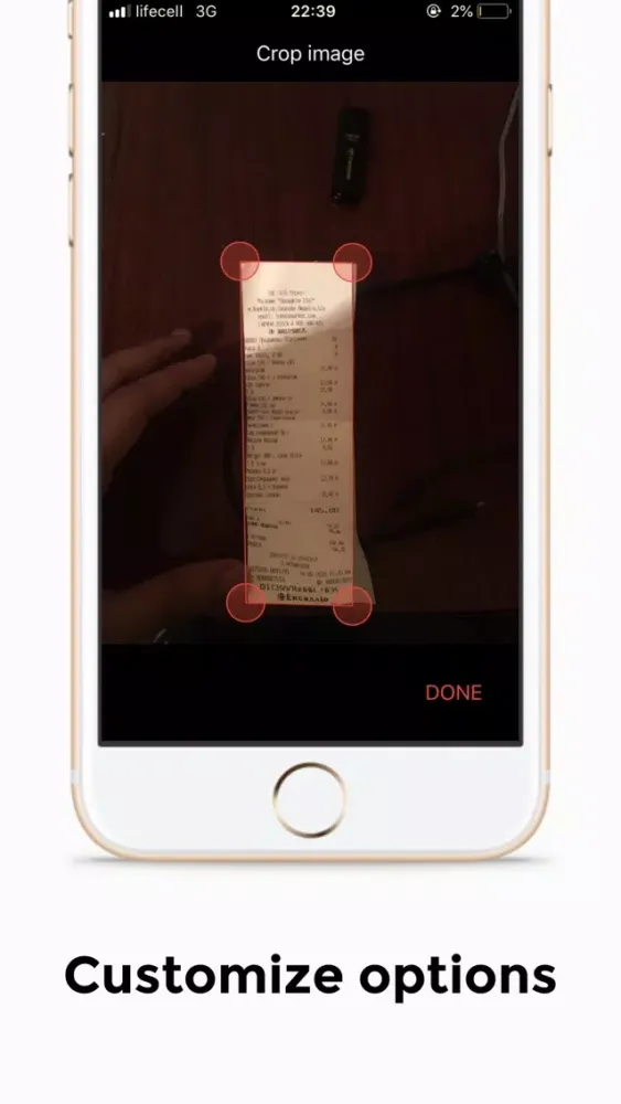Capturas de tela do Scanny - Document Reader