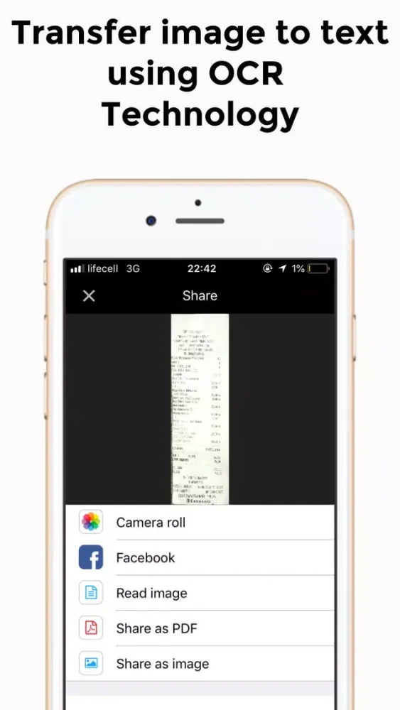 Capturas de tela do Scanny - Document Reader