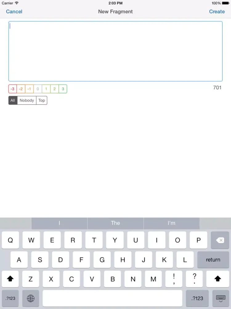 !Fragmenter iPad  Screenshots