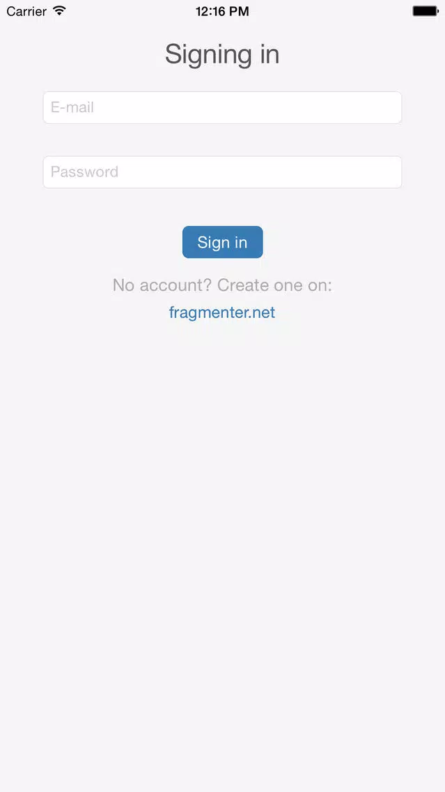 ภาพหน้าจอของ !Fragmenter