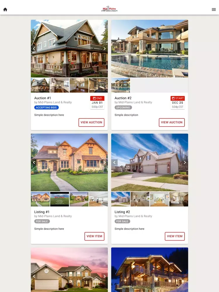 Mid-Plains Land & Realty iPad  Ekran Görüntüleri