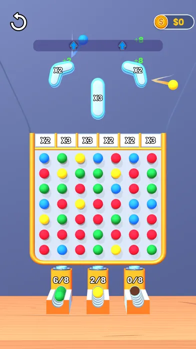 Capturas de tela do Bounce Ball Merger
