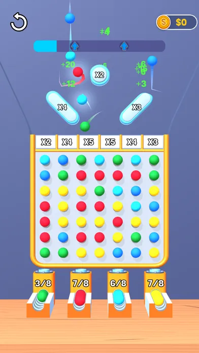 Capturas de tela do Bounce Ball Merger