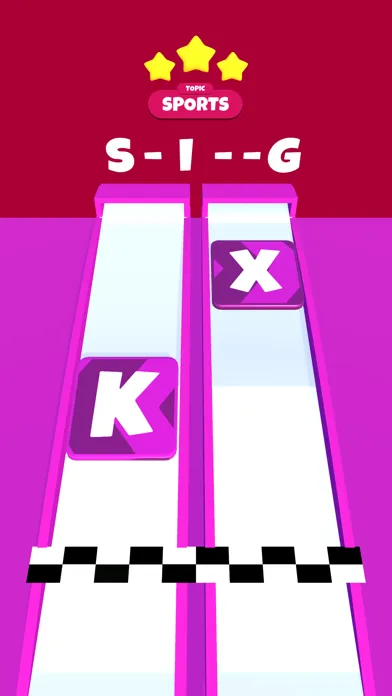 Tangkapan skrin Letter Tiles 3D