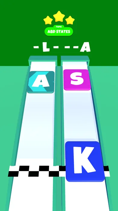 Tangkapan skrin Letter Tiles 3D