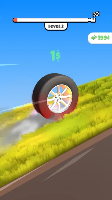 Tangkapan layar Longest Spin