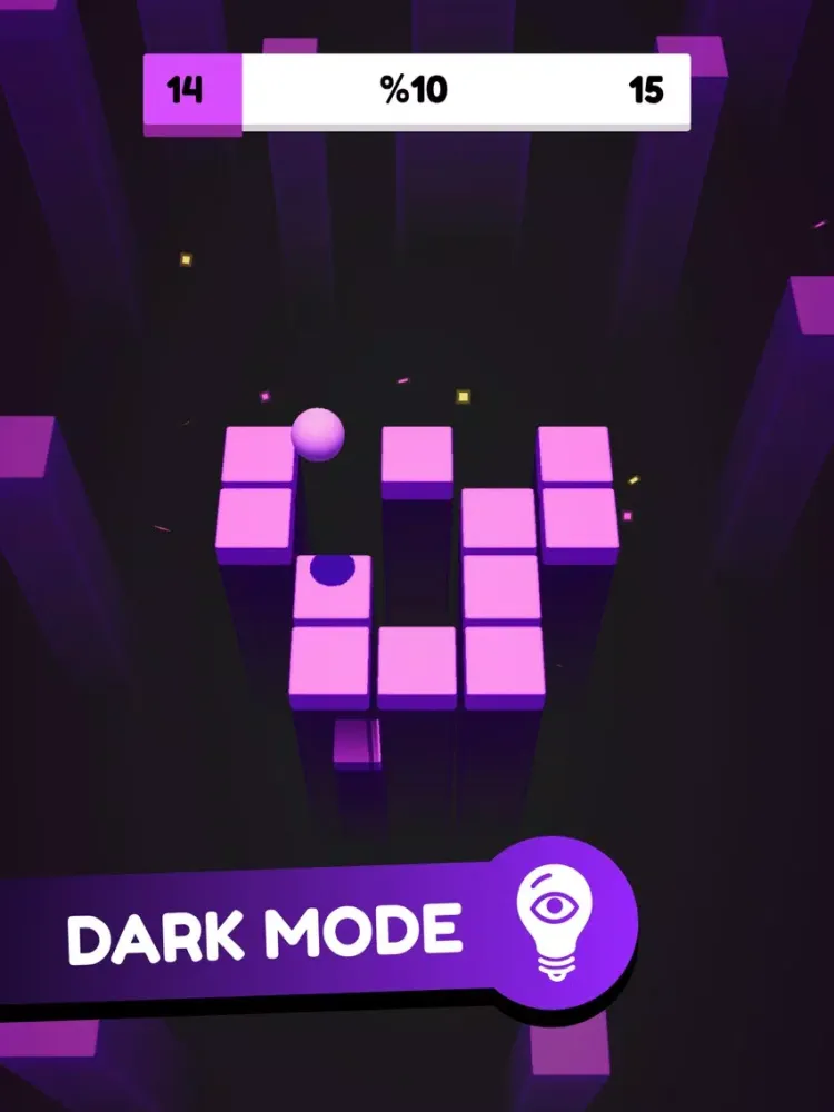 Tangkapan skrin Sky Bounce 3D iPad 