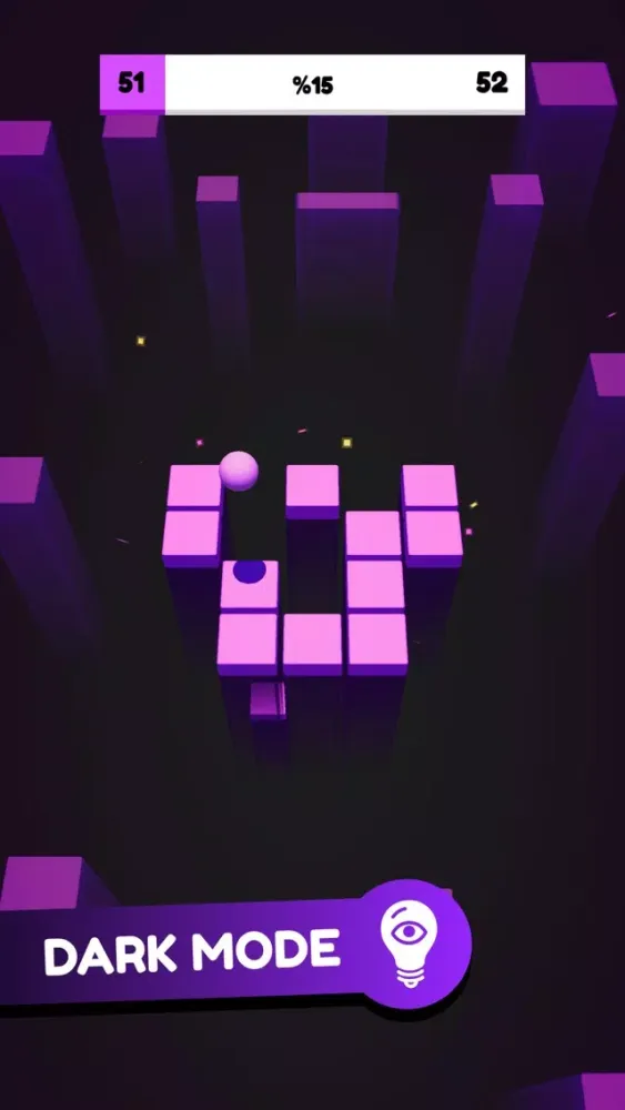 Tangkapan skrin Sky Bounce 3D