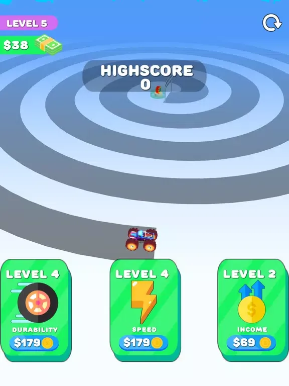 Spiral Drift iPad  스크린샷