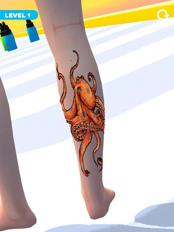 Captures d'écran de Tattoo Inker 3D iPad 